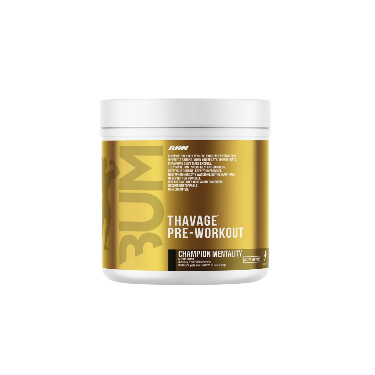 RAW CBUM THAVAGE PRE-WORKOUT