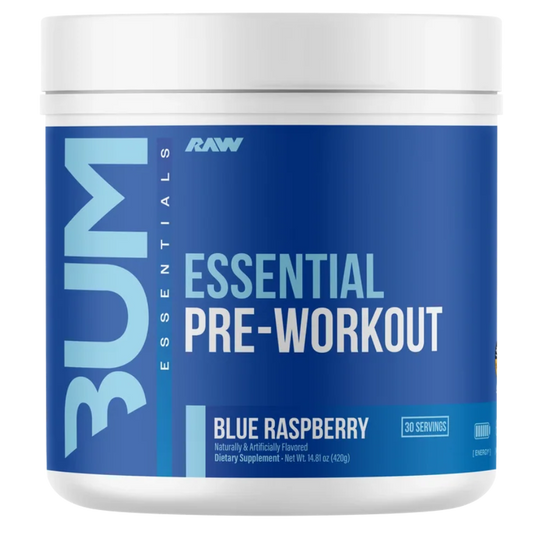 RAW CBUM ESSENTIALS PRE WORKOUT 30 SERV